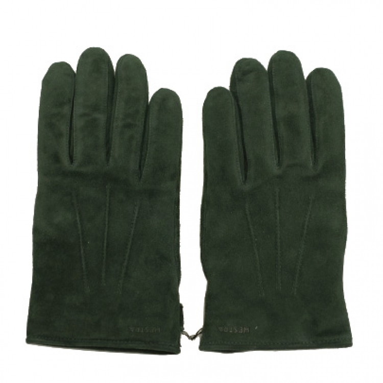 Wildleder Herrenhandschuh, grn