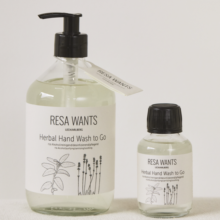 Resa Wants l Herbal Hand Wash To Go