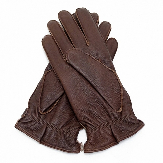 Leder Herrenhandschuh, dunkelbraun