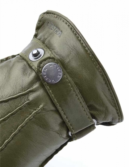 Wildleder Herrenhandschuh, gr�n